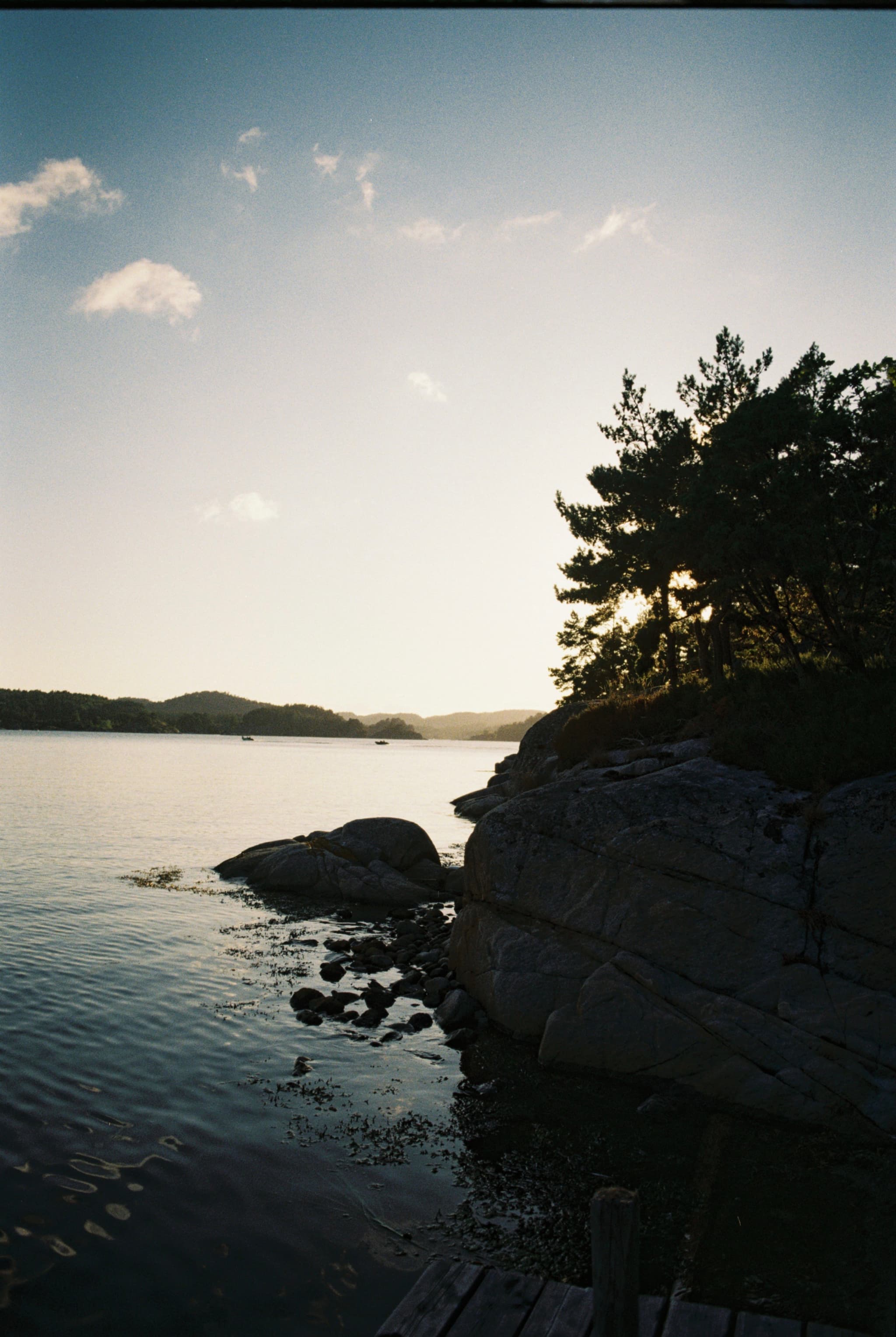 Brekkestø solnedgang